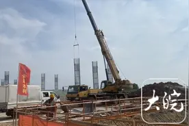 合肥“大外环”西环线今年8月启动架梁 记者探访S19淮南至桐城高速公路合肥段图片