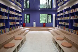 武汉新城核心区光谷书房·左岭分馆对外开放图片