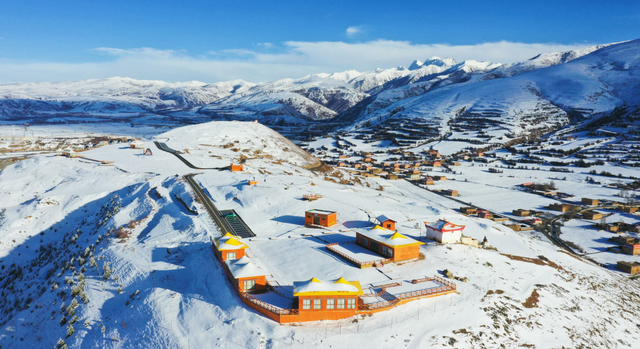 甘孜县的冬天真的太适合慢慢游了！