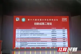 湘南学院在第十六届全国大学生药苑论坛中斩获佳绩图片