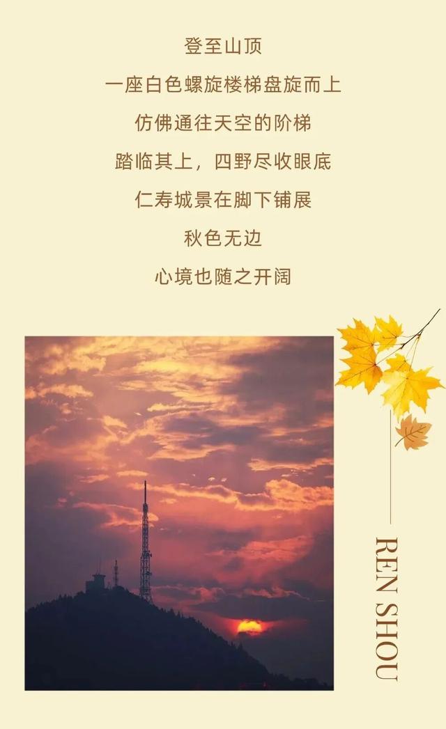 登高、访古、寻秋！重阳来仁寿，“老”有意思了！