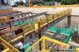 南京地铁11号线建设提速 在汉央企中交二航局参建图片