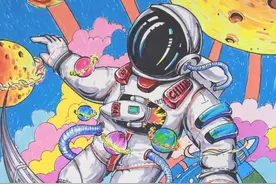 童心畅想未来，临沂南坊小学科幻画来啦！图片
