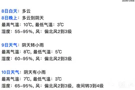 冷空气接踵而至，武汉下周最低气温或降至零下图片
