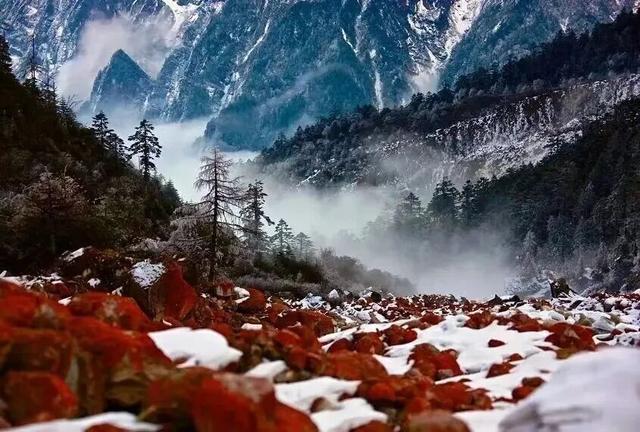 今日多地下雪！冰雪世界的川西正式上线