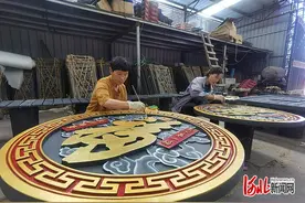 记者走基层丨这里的仿古建材“火出圈”图片