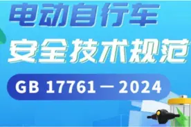电动自行车新国标发布！专家：铅电池仍是电动自行车核心动力图片