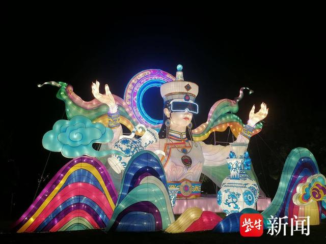 全景呈现蒙元草原文明壮阔与豪情……2025无锡梅园金秋灯会开启