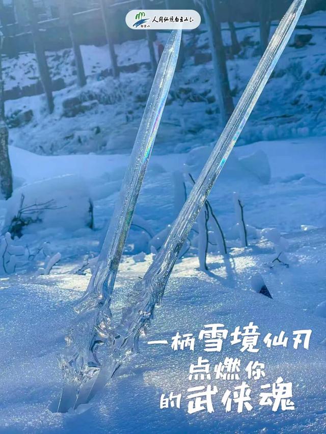 在嵩县找到了现实版「冰雪奇缘」！美到失语的白云山冬日