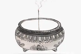 焚香闲读书图片