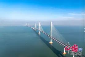 港珠澳大桥西延工程黄茅海跨海通道通车！珠海至江门车程缩至30分钟左右图片