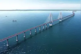 总投资79亿元！东北最长跨海大桥在大连开建图片