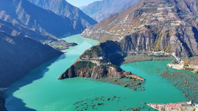 文县初冬藏着最动人的江河秘境