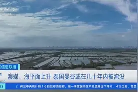 澳媒：曼谷绝大部分地区已低于海平面，或在几十年内被淹没图片