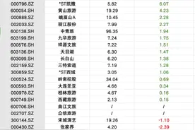 去年国内游客花费4.91万亿元，哪家旅游景区上市企业赚翻了？图片