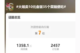 合肥“10元吃35个菜”摊主宣布暂时关门：太累了……图片