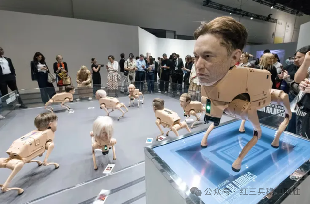 马斯克人头机器狗，70万一只被抢空！网友：太诡异了，十个道士才能镇住！