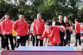 高手在民间，王楚钦：公园大爷们不好打图片