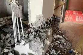 罗湖一新交付楼盘房屋柱子被拆引担忧，物业遭质疑 部门回应图片