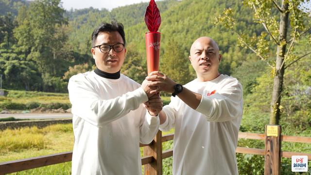 “两山”理念发源地传递光雾山 “红叶火炬”，巴中23棵水青冈扎根安吉
