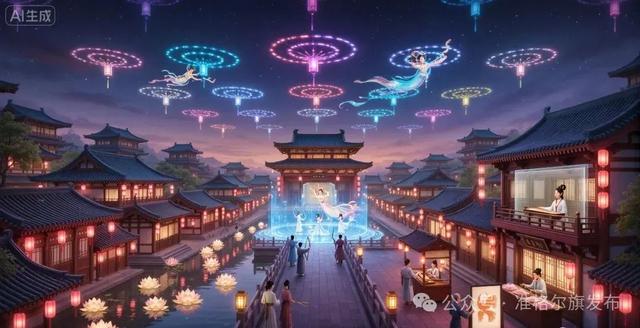九月中旬！美稷·长河里夜未央街区即将启幕 邀你踏入一场穿越千年的邀约