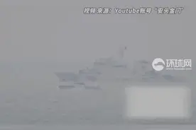 台海巡艇被目击与大陆海警船“并行”，岛内媒体炒作“无惧紧跟”，网友：还吹牛？图片
