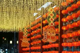 上海嘉定新春灯彩气氛组已上线，还能在古镇体验“大雪纷飞”图片