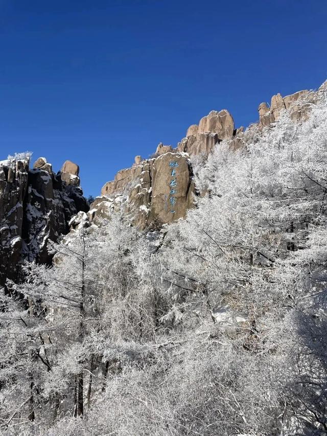 火上热搜！雪后崂山美到刷屏，市民游客排队打卡！