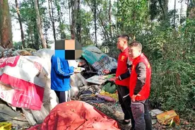 野居山中十多年 男子获救助终回家！家属感谢帮助他的热心人，盼他回归正常生活图片