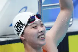 （杭州亚运会）（6）游泳——女子100米仰泳：万乐天夺冠图片