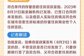 房贷政策有了新变化，你关心的问题都在这里→图片