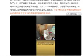高铁有乌龟从行李架掉落？ 12306回应：乌龟不允许携带进入车厢图片