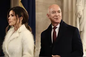 亚马逊创始人、亿万富翁贝索斯与未婚妻桑切斯被曝终于要完婚：已发婚礼请柬！准新娘预计今春将飞往太空图片