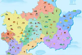郴州各地旅游地图来啦，美景美食别错过！图片
