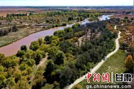 央媒看武威丨民勤水岸共治同护 美丽幸福河湖图片