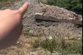 盗窃废弃铁轨图片