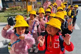 赏春景，乐春游——灞桥区席王街道中心幼儿园中班组春游活动图片