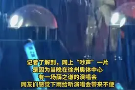 薛之谦演唱会遇人工增雨，不该“吵声”一片 | 新京报快评图片