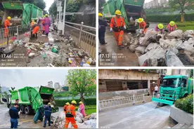 双节情系环卫工人，“城市管家”刷新吉华名片图片