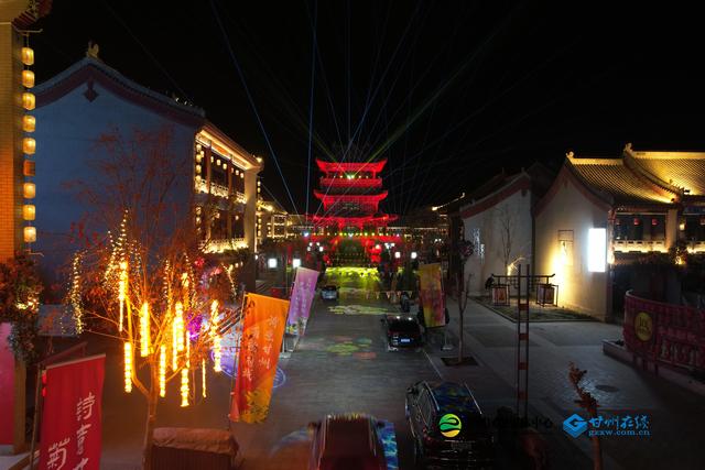 【祁连山下是我家】一城光影一城梦：甘州府城大型光影秀21日璀璨启幕