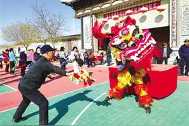 兰州市皋兰县：社火排练正酣 太平鼓敲出年味图片
