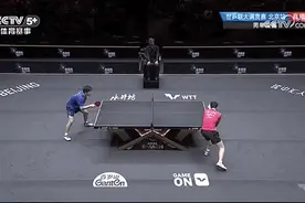 4比3逆转战胜马龙！19岁林诗栋夺冠！图片