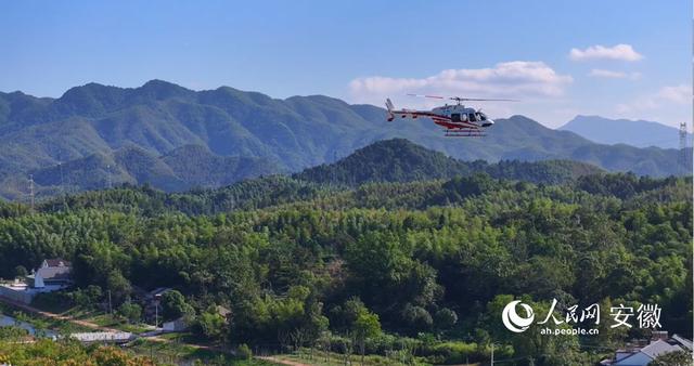 霍山“低空游” “飞”出新天地
