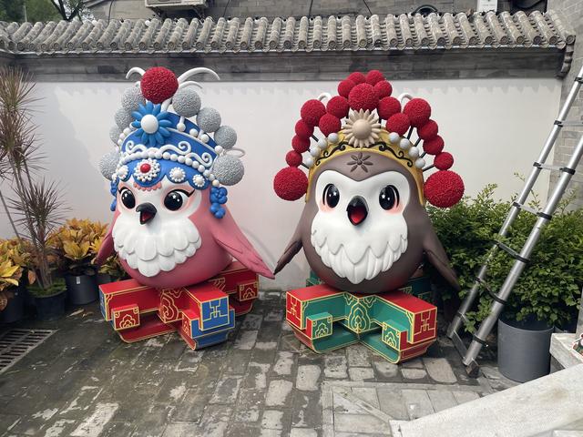 和“雨燕”一起跨越中轴线，快来福德庵打卡雨燕主题展