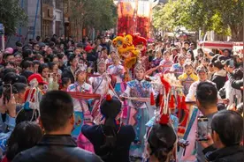 （新春走基层）畲乡景宁春节特写：“我在畲族当公主”图片