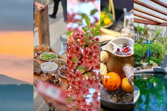 泡天然温泉、体验火塘烤茶……普洱的冬天，暖意融融