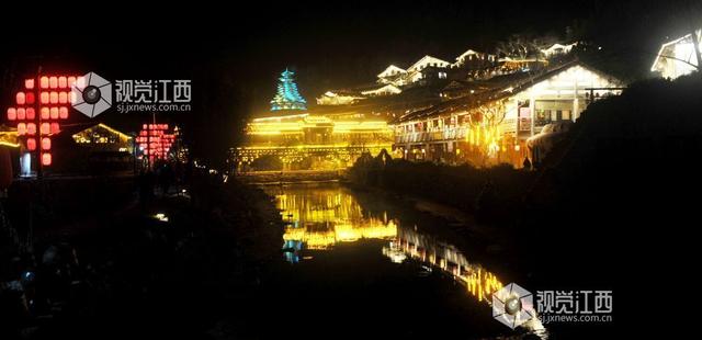 江西德兴：山村夜色入画来（图）