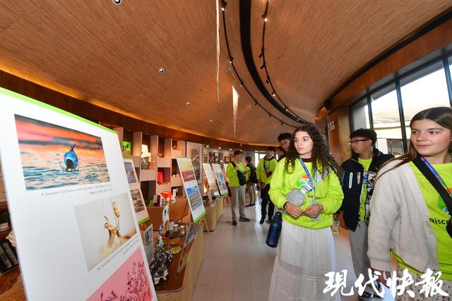 中美青少年相聚江苏盐城，以鹤为媒与世界对话