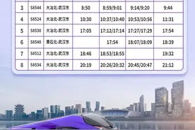 10月18日起 湖北“新城快线”将有调整图片