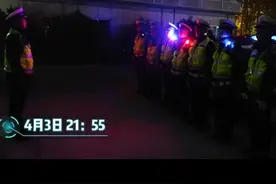 西安交警港浐大队二中队：春季严打夜间飙车、摩托车翘头违法行为图片